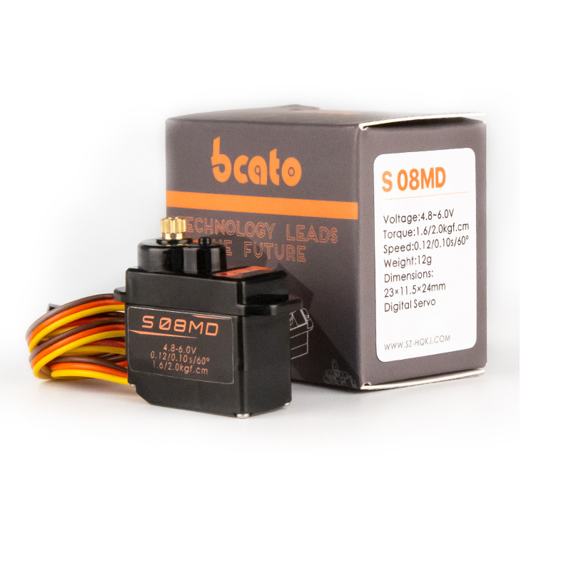 Rc Helicopter Mini - Bcato S08MD 2.4kg 디지털 서보 12g/Rc
