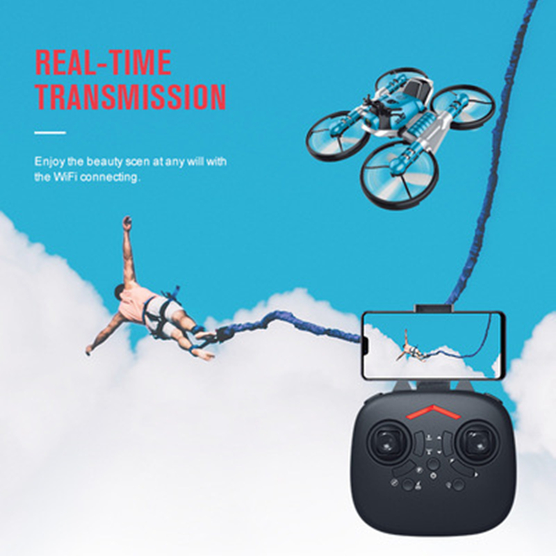 Rc Helicopter Electric - 육지 및 공중 변형 접이식 RC