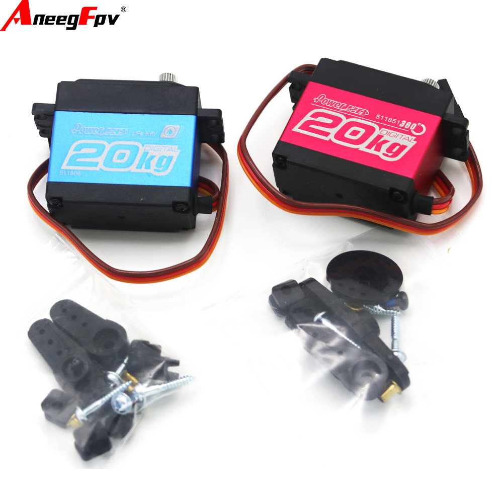Rc Helicopter Servo - 파워 HD LW-20MG LF-20MG 방수 20kg