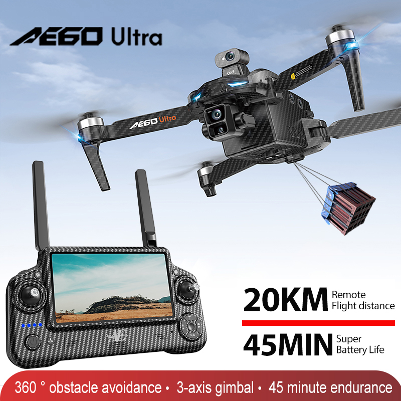 Rc Helicopter Electric - AE60 GPS 드론 전문가용 8K 카메라