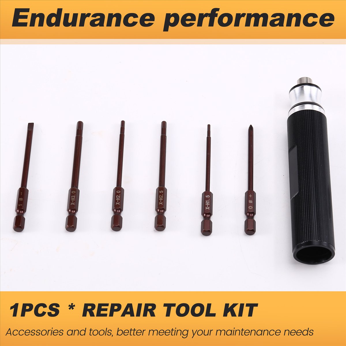 Rc Helicopter Tool Kit - ABJX 6-in-1 육각 드라이버 1.5/2.0/2.5/3.0mm 수리