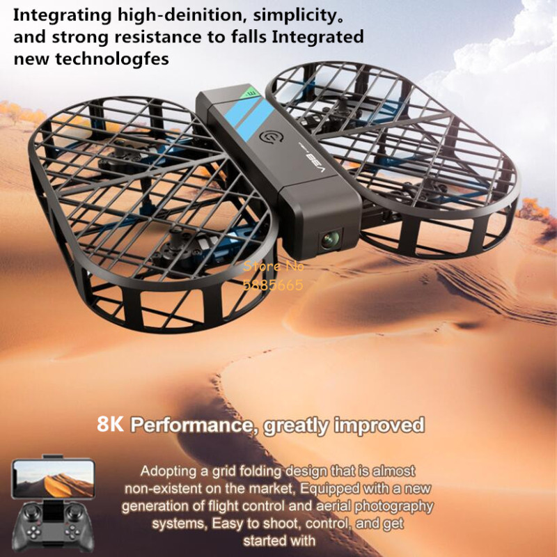 8K HD 카메라 360 °   보호 광학 흐름 위치  - Rc Helicopter Electric 리뷰 및 가격