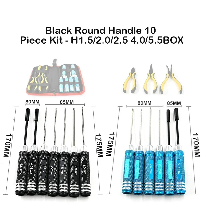 10개/세트 볼 링크 10 in 1 RC 헬리콥터 스크 - Rc Helicopter Tool Kit 리뷰 및 가격