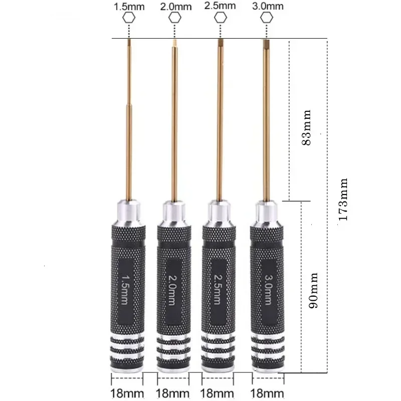 0.9/1.27/ 1.3/ 1.5/ 2.0/ 2.5/  - Rc Helicopter Tool Kit 리뷰 및 가격