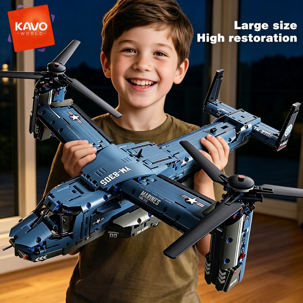 카보월드 1486PCS V-22 오스프리 틸트로터 항공 - Jjrc Drone X12 리뷰 및 가격